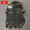 Сумки 50 л/30л военные мужчины черный питон тактический рюкзак на открытом воздухе с мягким вывозом