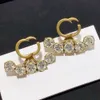 925 prata marca carta brincos designer studs jóias eardrop famosas mulheres cristal pérola brinco festa de aniversário presentes de casamento jóias