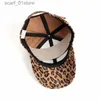 Ball Caps Leopard Botton Baseball CS Mens Hip Hap Hat Wiosna/Summer Okulary przeciwsłoneczne UNISEX Regulowana stopa CC24319