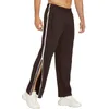 Herenbroeken Trainingsbroeken met volledige ritssluiting Joggingbroeken Jogging scheuren Casual losse sportkledingzakken