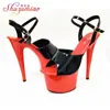 Dress Shoes Mixed Colors Club Women New Sexy Strippers Dance Catwalk Show Sandals 13 15 17CM High Heels Platform H240325