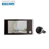 Дверные звонки Escam C01 3,5-дюймовый цифровой ЖК-дисплей 120 градусов Глазок для просмотра фотографий и визуального мониторинга электронная камера «кошачий глаз» камера дверного звонкаY240320