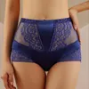 Mutandine da donna Slip traspiranti senza cuciture in pizzo di cotone sexy da donna Biancheria intima di marca taglie forti 1 pezzo Mutande trasparenti per ragazze