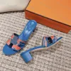 Tasarımcı Slipper Düz Topuk Slayt Sandal En Kalite Kadın Marka Ayakkabıları Sandles Sandles Klasik Plaj Sıradan Kadın Yüksek Kalite Terlik 35-42