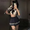 Cosplay anime kostümleri Japon anime dişi sevimli okul kız tek tip rol yapma kadın gizli rol yapma kostümü set erotik gece ışıltı iç çamaşırı24320