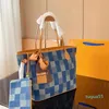 10a designer tote mulheres denim bolsa designer saco de compras senhora casual totes bolsas de luxo sacos de ombro vintage