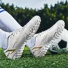 Scarpe da football americano Stivali da uomo Sport all'aria aperta Allenamento giovanile Chiodo lungo rotto Taglia 35-47