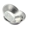 Baking Moulds 5PCS Egg Tart Aluminum Cupcake Cake Cookie Lined Mould Tin Tool Deep Fryer Cleaning Brush Set