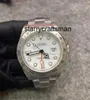 Luxe horloge Rlx Clean Factory Top 42 mm witte wijzerplaat Mechaincal 2813 uurwerk 216570 Sport saffierglas Explorer-horloges l