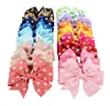 20pcs Bow Bow Polka Bardzo piękna kropka Grosgrain Ribbon Bows z klipsem butikowym włosami akcesorys HD5924376021