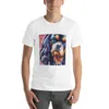 メンズタンクトップキャバリアキングチャールズスパニエルドッグブライトカラフルなポップアートTシャツスウェットシャツ