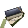Mini portátil ofidia designer bolsa feminina bolsa de ombro de couro vintage moda corrente crossbody bolsa carteira multifuncional bolsa de cartão porta passaporte bolsa de moedas feminina