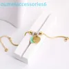 2024 Jewelry Designer Brand Bracelets Korean 18k Gold Drop Oil Printed Love Snake Bone Chain for Women
