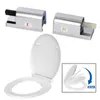 Toilet Seat Covers Soft Close Hinges ABS Cover Mounting Fixing Connector Slow-Close Bathroom Hardware Accessories