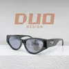 Роскошные дизайнерские солнцезащитные очки для женщин с защитой от излучения UV400 Поляризованные линзы мужские очки в стиле ретро Американская панк-мода Солнцезащитные очки в стиле хип-хоп с оригинальной коробкой