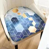 Travesseiro estilo nórdico em forma de u cadeira simples antiderrapante almofada de espuma de memória home office alívio da dor espessada decoração de assento