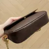 Womens Designer SAC Recoleta Wallet on Chain Ivy Handbag Counter Counters Pags Bags Zero Purse Bag M81911