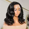 250% Body Wave Transparent Bob 13x6 Lace Front Human Hair Wigs 5x5 Glueless Ready To Wear 13x4 Lace Frontal Brazilian Remy Wig