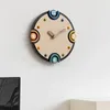 Horloges murales Salon Horloge Autocollant Quartz Art Cuisine Luxe Petite Cocina Decoracion Articles de décoration de la maison