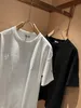 2024 Summer Men Designers T Shirts Loose Oversize Tees Apparel Fashion Tops Mans Casual Chest Letter Shirt Luxury Street Shorts Sleeve handmade sequin embroidered
