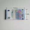 偽のお金の紙幣10 20 50 100 200 500ドル20ユーロ現実的なおもちゃバープロップコピー通貨ムービー金請求