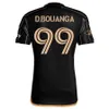 LAFC 23/24 Los Angeles FC Soccer Jersey Kids Kit Man 2023 2024 Football Shirt Primary Home Black Away Green Smokescreen BOUANGA OLIVERA TILLMAN BOGUSZ VELA Foot Equipe