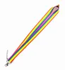 Colorful Lanyard Rainbow Neck Strap for key ID Card Cellphone Straps Badge Holder DIY Hanging Rope Neckband Accessories