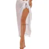 التنانير Skorts أزياء Womens الشاطئ لفائف Sarong Cotton شرابات قصيرة للسباحة بيكيني تغطية طويلة السباحة pareo بالإضافة إلى الحجم 240319