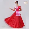 Stage Wear 360 Degree Spanish Dance Costume Classic Flamenco Women Swing Skirts Bullfight Opening Performance