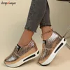 Sapatos casuais prata ouro plataforma tênis feminino mulher apartamentos brilho bling causal mocassins senhoras sapato tamanho 42