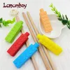 Halsband 5st Sensory Chew Halsband Brick Chewy Kids Silicone Biting Pencil Topper Pacifier Silicone Nipple Feacher Teether Toy