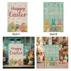 Party Decoration Happy Easter Garden Flag Yard Premium Flags Egg Small For Holiday Patio Home Outside