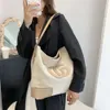 Cross-border Wholesale Fashion Brand Handbags Simple and Fashionable Cross Tote Bag Womens Net Red New Leisure Canvas Large Capacity Shoulder