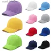 Casquettes de baseball Chapeau simple pour enfants Étudiant Baseball C Mode Mesh Crème solaire Chapeau réglable respirant Voyage en plein air pour enfants HatC24319