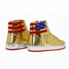 2024 Trump T Basketball Casual Chaussures The Never Surrender High-Tops Designer Chaussures TS Running Gold Custom Hommes Baskets en plein air Confort Sport Outdoor Lace-up Trendy XXM