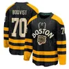 Boston''Bruins''Heren Dames Jeugd David Pastrnak Brad Marchand Jeremy Swayman Linus Ullmark Charlie Coyle Breakaway 2023 Winter Klassieke Hockey Jersey