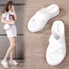 Slippare Summer Sandals Outdoor Lightweight Wedge Casual Women Elastic Band Platform Beach nyaste sommaren med Box SZ 36-45