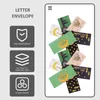 Emballage cadeau Eid Mubarak Enveloppes d'argent Cartes d'argent Fournitures de cartes de notes du Ramadan