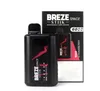 produtos certificados BREZE STIIK SPACE 6000 puffs Cigarros eletrônicos descartáveis Não recarregáveis 1500mAh 13ml 2% ou 5% de força 5 indicadores LED monitoram a bateria do dispositivo