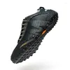 Fitness Shoes HIKEUP Hiking Men Anti-skid Outdoor Camping Sports Comfort Trekking Sneakers Breathable Trail Male Safety Footwear