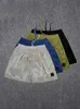 شورتات الرجال الجديدة 2024 صيف S T Mens Beach Pants Metal Nylon Sports Short Quical Drying Shorts Quarter Bants Decoration J240319