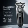 Enchen Blackstone Electrical Rotary Shaver for Men 3D Floating Blade Washable Type-C USB uppladdningsbar rakskägg Maskin 240306
