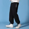 Casual Sweatpants Mens Spring and Autumn Loose Mångsidig Fashion Corset Print Solid Color Pants 240305