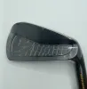 Clubs Nouveaux fers ZODIA fers de golf noirs Clubs de golf en édition limitée avec manche en acier ou manche en graphite