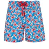 Vilebre Pantaloncini da uomo Bermuda Pantaloncini Boardshorts UOMO SWIM SHORTS TORTUES MULTICOLORES Trunks Uomo Surfwear Bermuda Beach Short Turtles Estate 89463