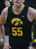 2024 Iowa Hawkeyes Basketbol Forması Özel 22 Caitlin Clark Luka Garza Joe Wieskamp CJ Fredrick Bohannon Connor McCaffery Ulis