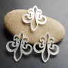 Perles 10pcs / lot Natural Hollow Coup Mother of Pearl Shell for DIY Bijoux Natural Hollow Hollow Hamsa Clover Mop Pearl Shell Perles
