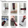 Current Meters Electroscope Voltage Detector Non Contact Induction Pen Sound Light Voice Alarm Voltage Test Zero Wire Live Wire Intelligent Pen 240320