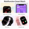 Relógios de pulso 2024 Novo Bluetooth Resposta Chamada Relógio Inteligente Homens 1.69 Full Touch Dial Chamada Fitness Tracker IP67 À Prova D 'Água Smartwatch Homem Mulheres 24319