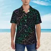 Herren-Freizeithemden, weißes Musiknoten-Hemd, Musiker, Vintage-Stil, hawaiianische Männer, kurze Ärmel, Urlaub, Street-Style-Design, übergroße Blusen